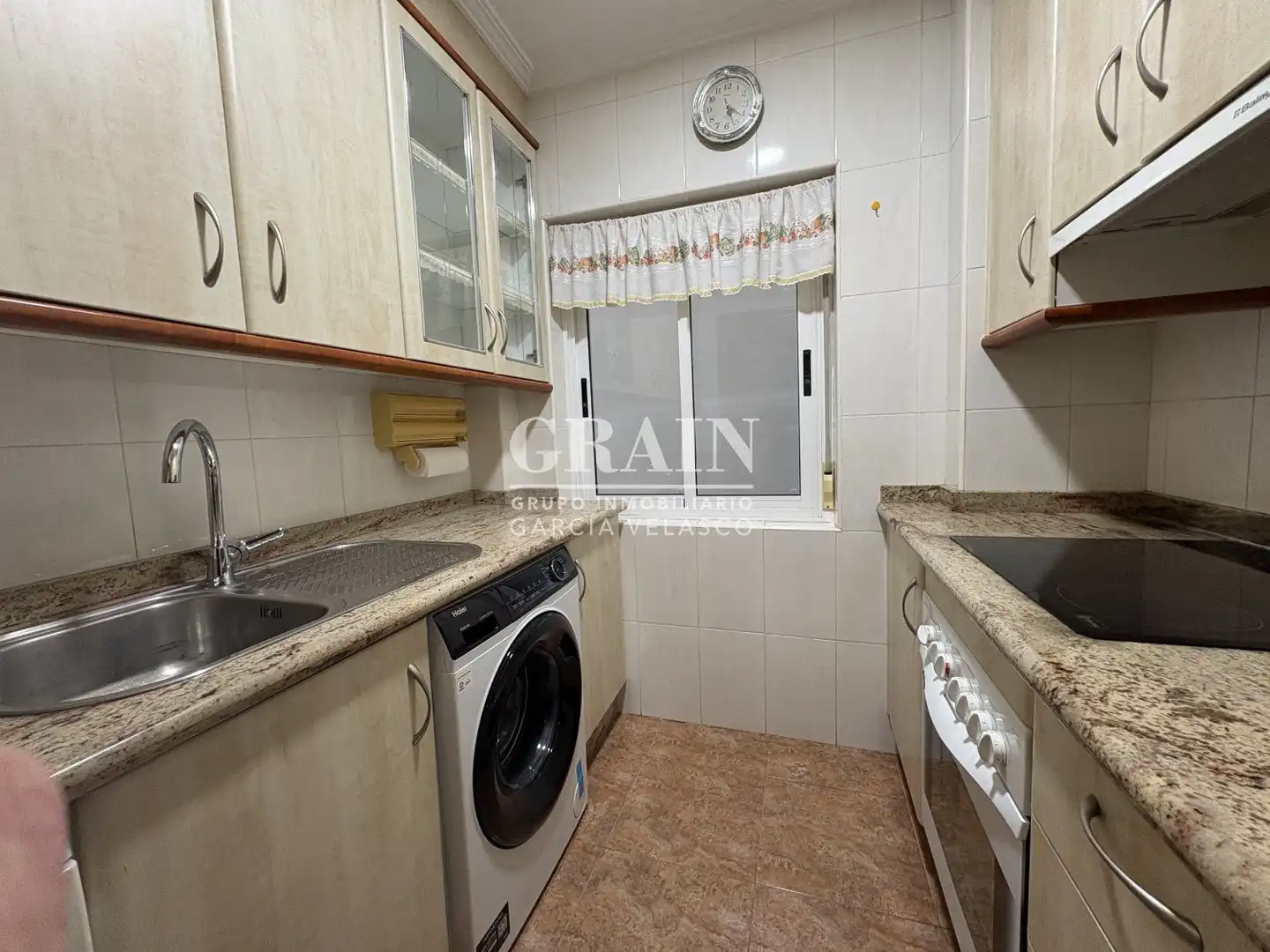 Kitchen of Flat for rent in Albacete  with Air Conditioner, Heating and Balcony