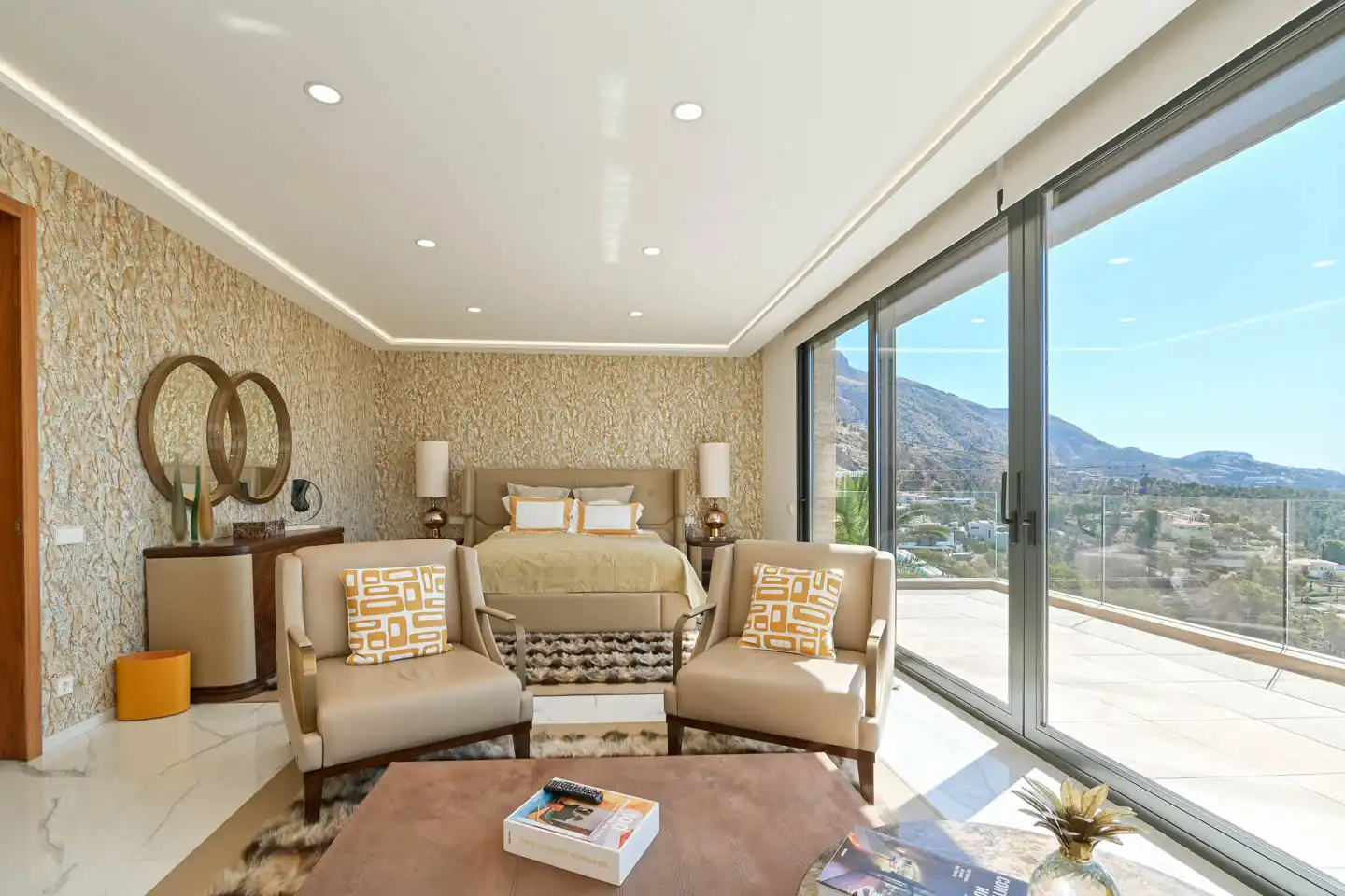 Living room of Houses for sale in Altea