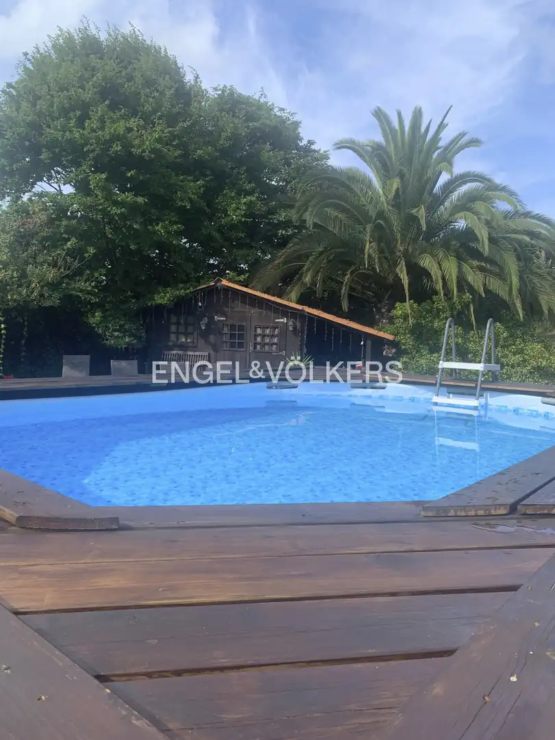 Swimming pool of Houses for sale in Piélagos  with Heating, Private garden and Terrace