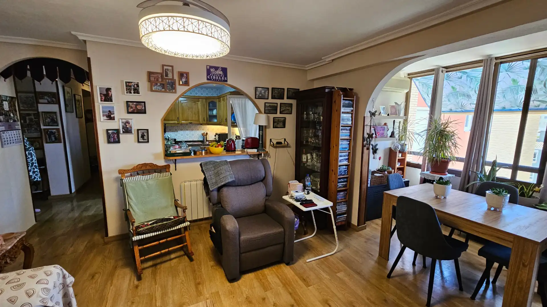 Sala de estar de Piso en venta en El Campello con Aire acondicionado, Calefacción y Parquet