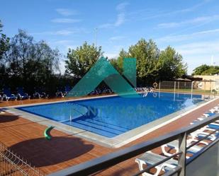 Swimming pool of Apartment for sale in Cáceres Capital  with Heating, Terrace and Community pool