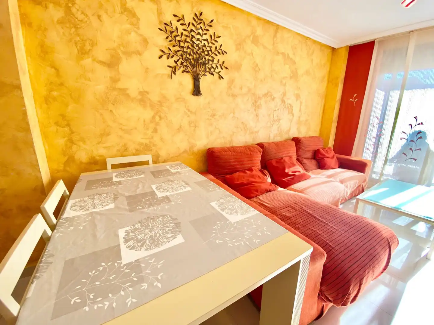 Living room of Attic for rent in Guardamar del Segura  with Air Conditioner, Heating and Furnished