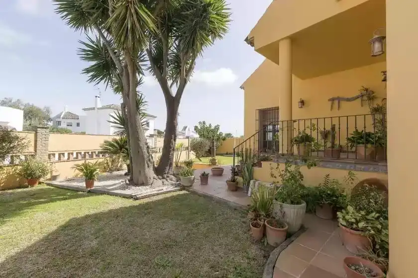 Garden of Houses for sale in Chiclana de la Frontera