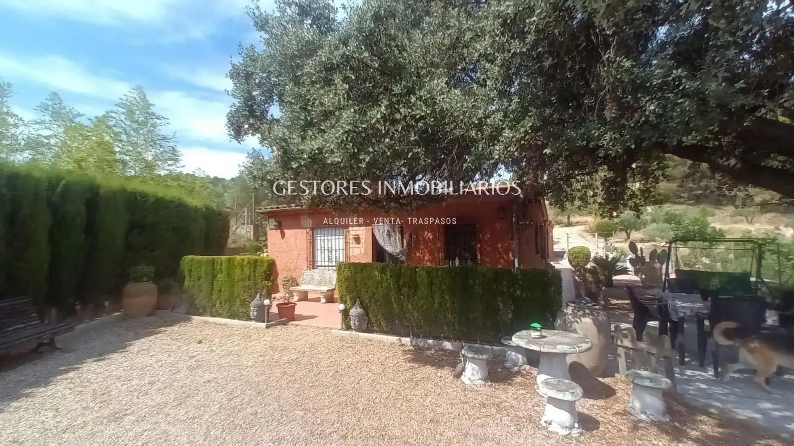Vista exterior de Casa o xalet en venda en Cocentaina amb Aire condicionat, Traster i Piscina