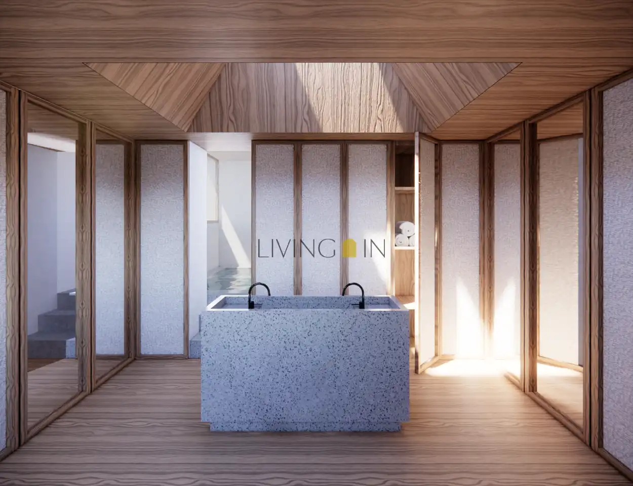 Sala de estar de Casa o chalet en venta en Esplugues de Llobregat con Aire acondicionado, Jardín privado y Terraza