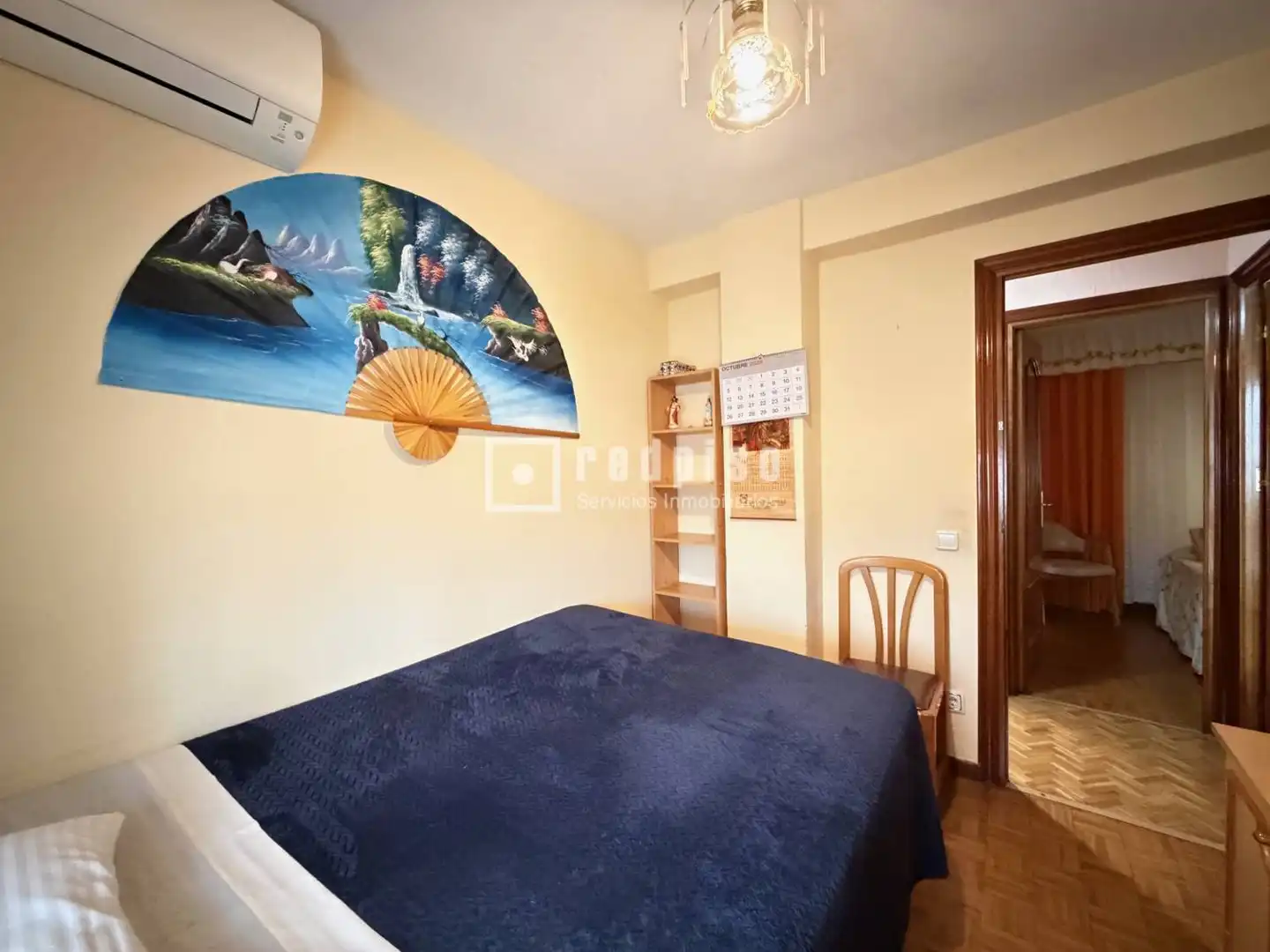Schlafzimmer von Wohnung zum Verkauf in Leganés mit Heizung, Parkett und Terrasse