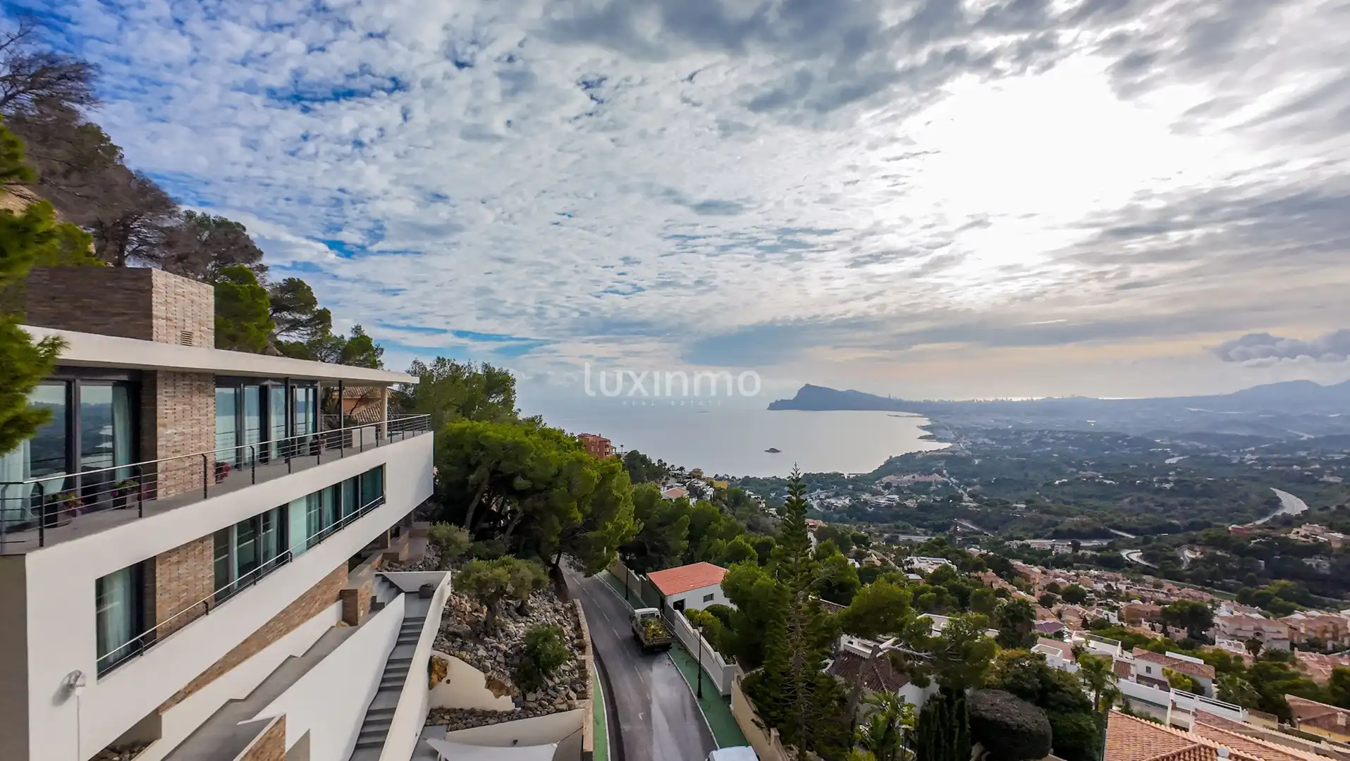 Vista exterior de Casa o chalet en venta en Altea con Aire acondicionado, Calefacción y Jardín privado