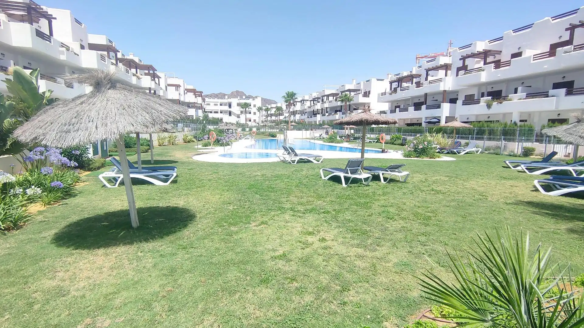 Jardín de Apartamento en venta en Pulpí con Aire acondicionado, Terraza y Amueblado