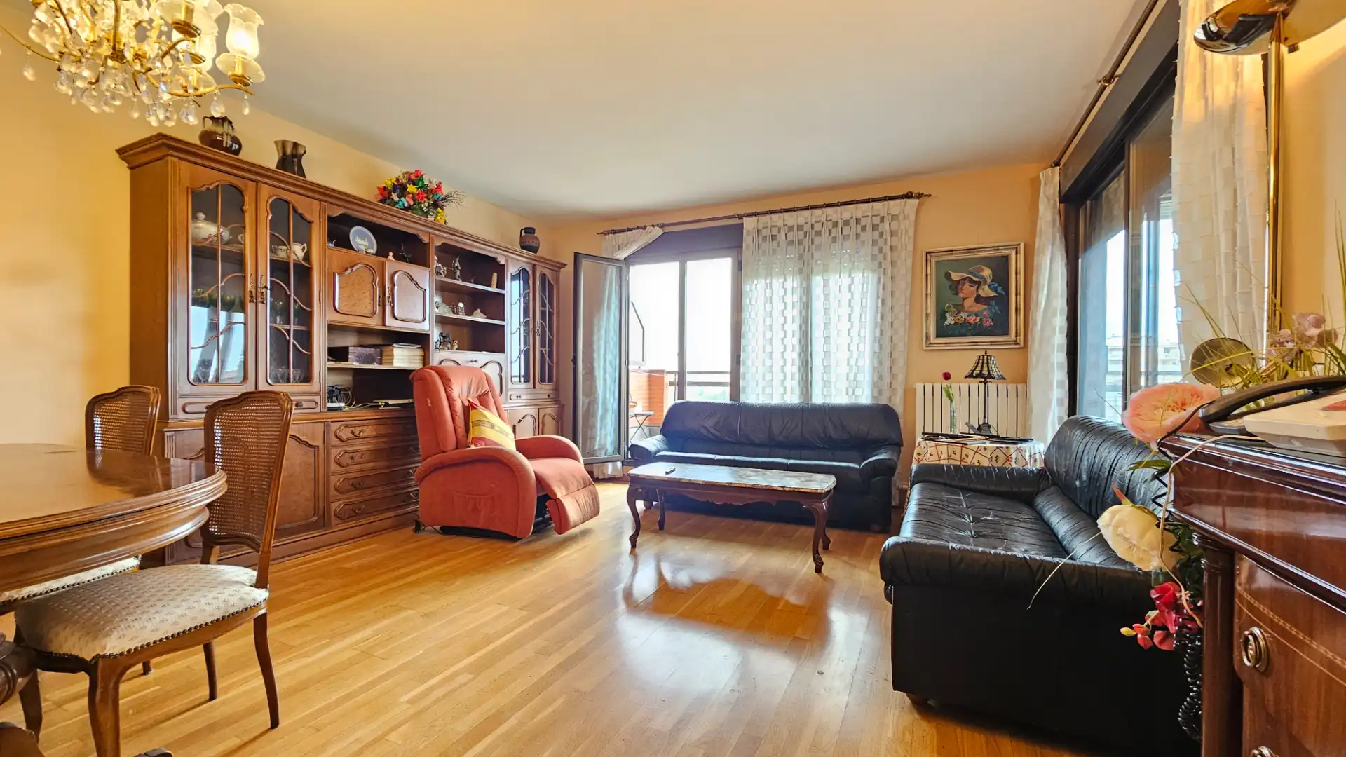 Sala de estar de Piso en venta en Zaragoza con Aire acondicionado, Calefacción y Terraza