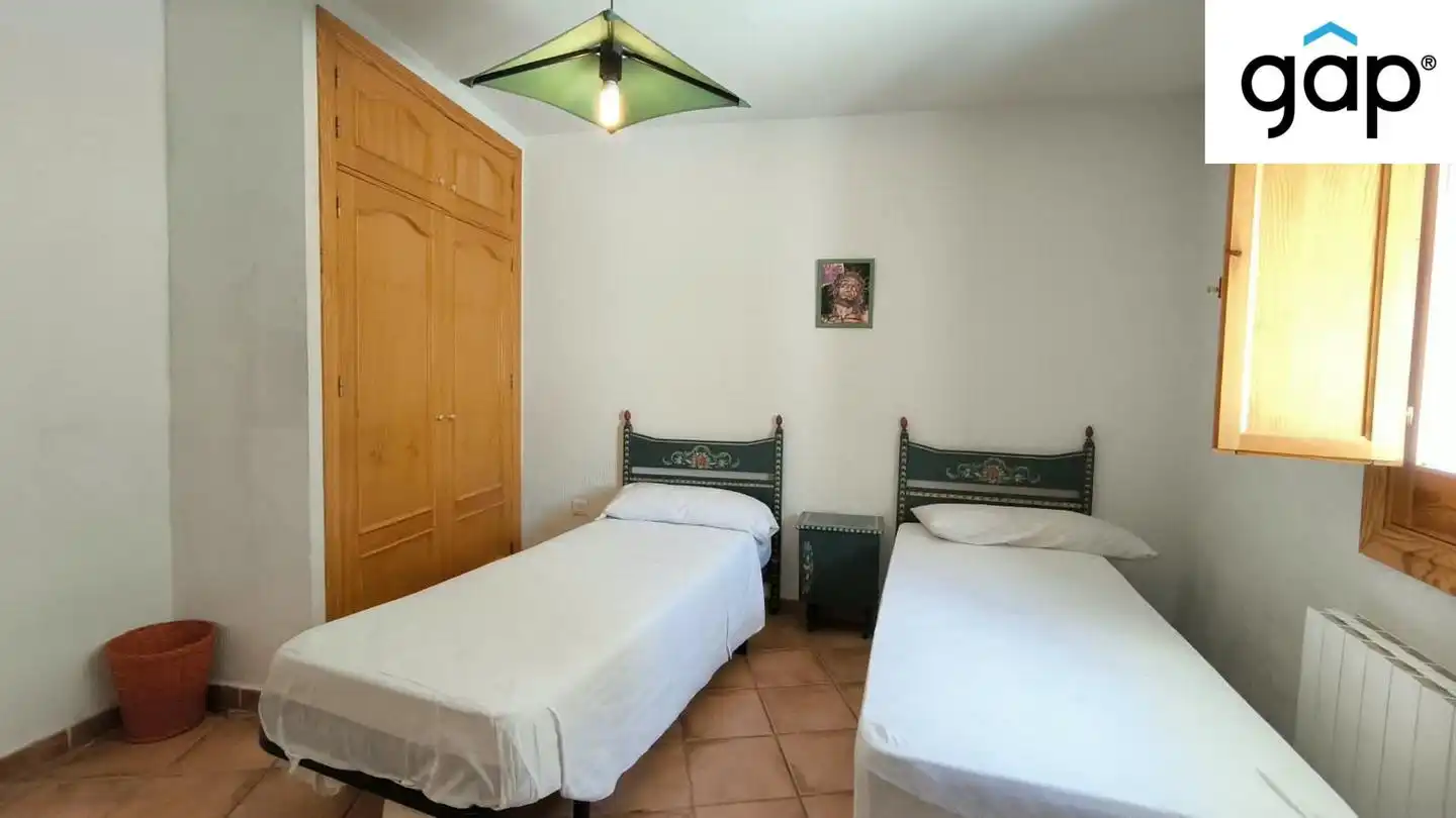 Bedroom of Houses for rent in Palomera  with Heating, Terrace and Furnished