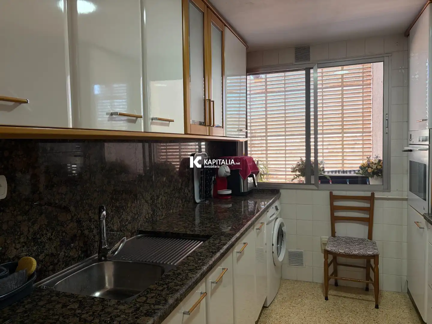 Kitchen of Flat for sale in Ontinyent  with Air Conditioner, Heating and Balcony