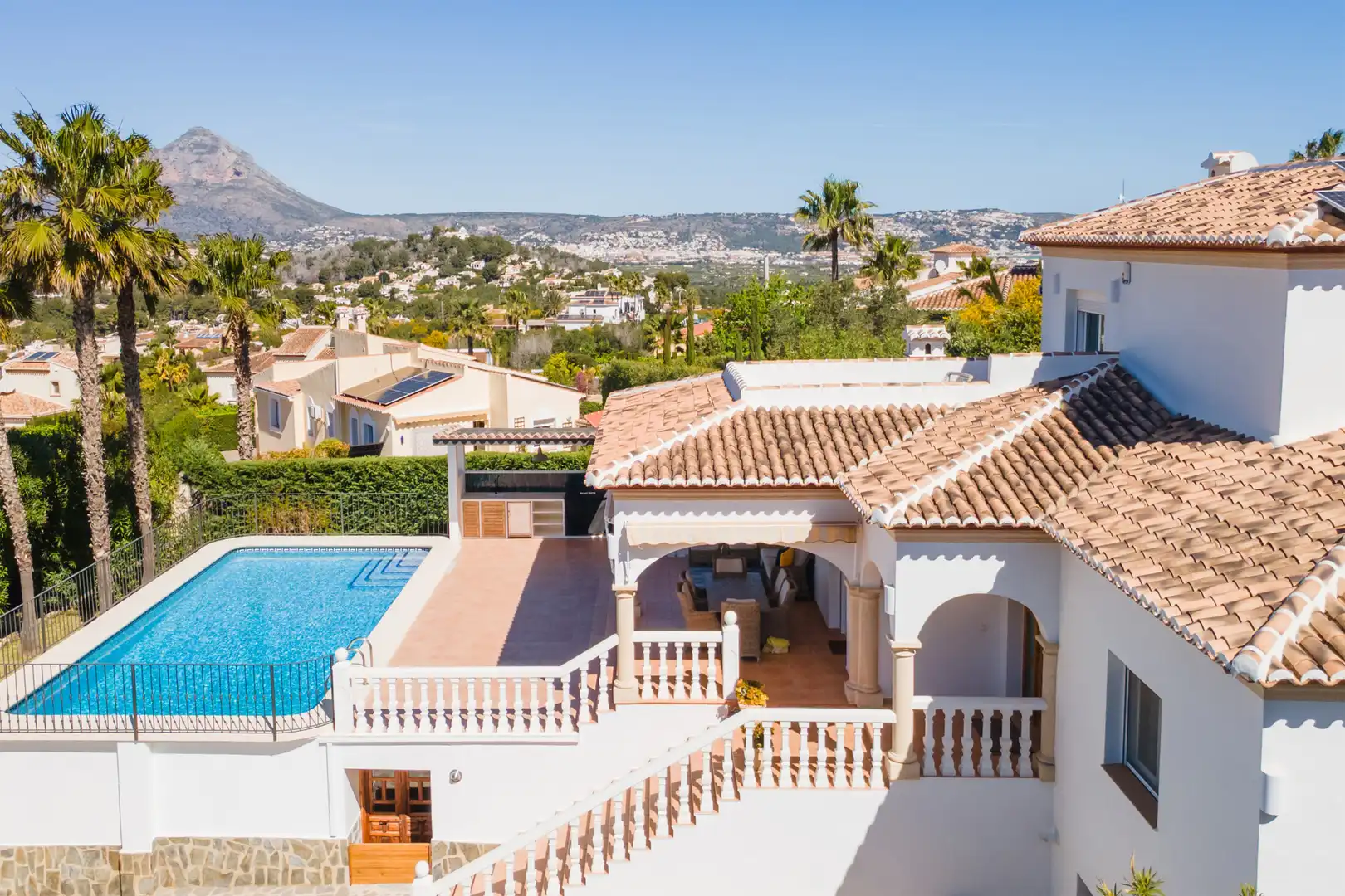 Exterior view of Houses for sale in Jávea / Xàbia  with Air Conditioner, Heating and Private garden