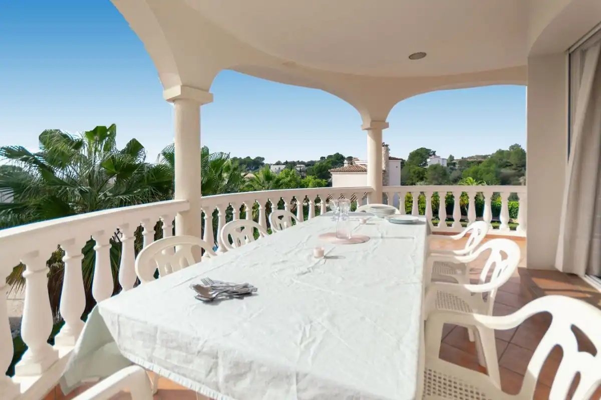 Terrassa de Casa o xalet en venda en El Perelló amb Aire condicionat, Calefacció i Jardí privat