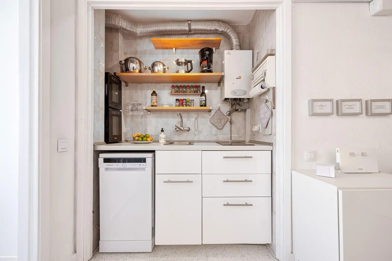 Cuina de Apartament en venda en Mogán amb Aire condicionat, Terrassa i Balcó
