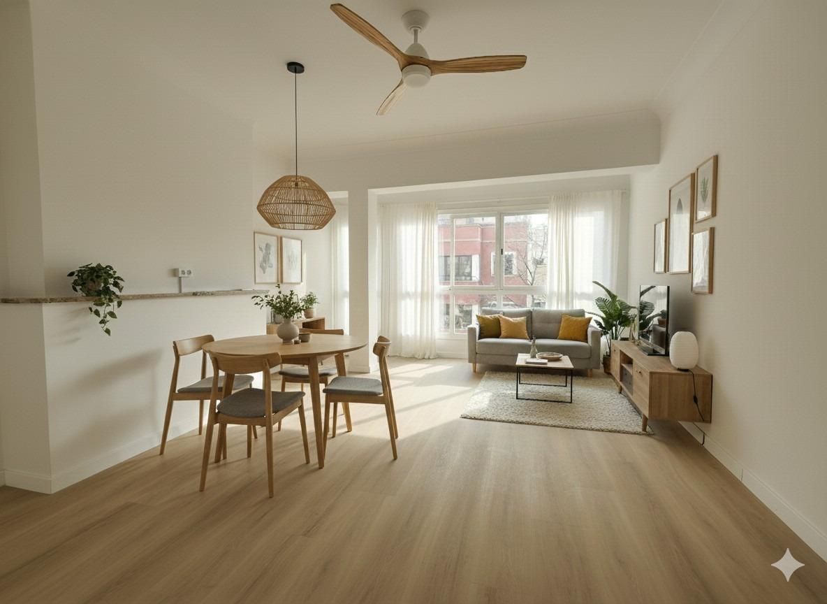 Living room of Flat to rent in  Palma de Mallorca  with Air Conditioner