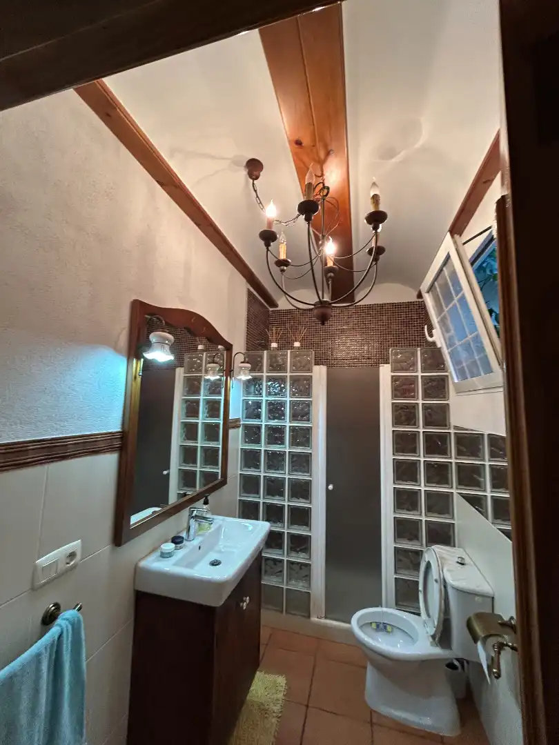 Bany de Casa o xalet en venda en Sempere amb Aire condicionat, Jardí privat i Terrassa