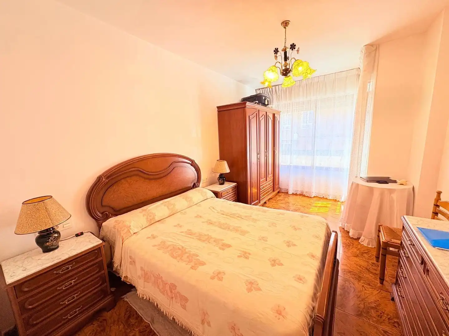 Schlafzimmer von Wohnung zum Verkauf in Ponferrada mit Terrasse und Möbliert