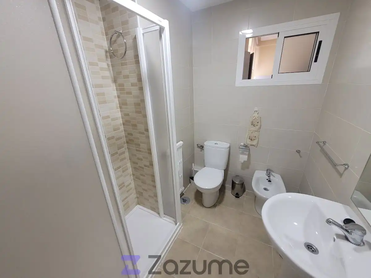 Baño de Piso de alquiler en Cuéllar con Calefacción, Parquet y Terraza