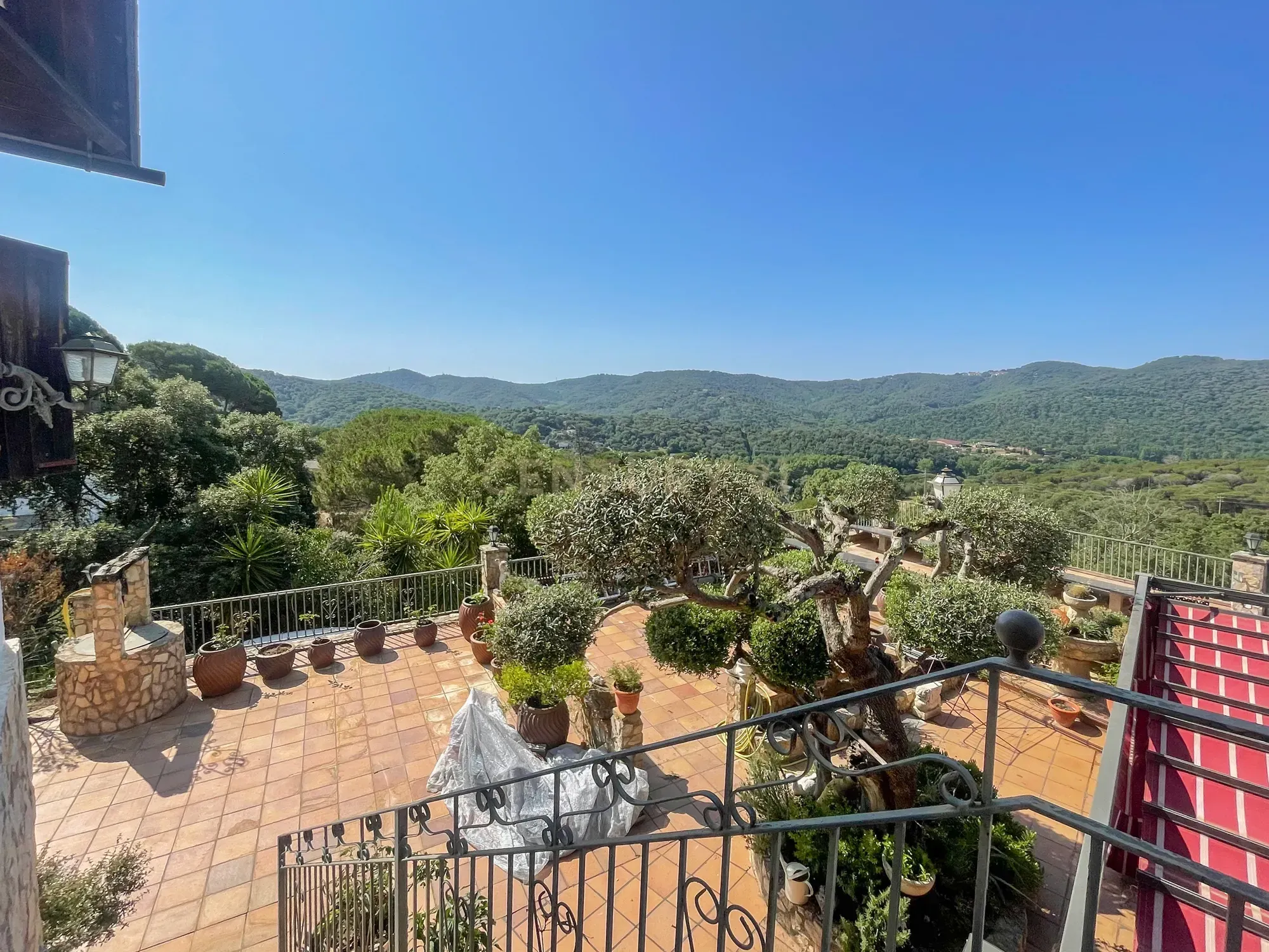 Garden of House or chalet for sale in Dosrius  with Air Conditioner, Private garden and Alarm