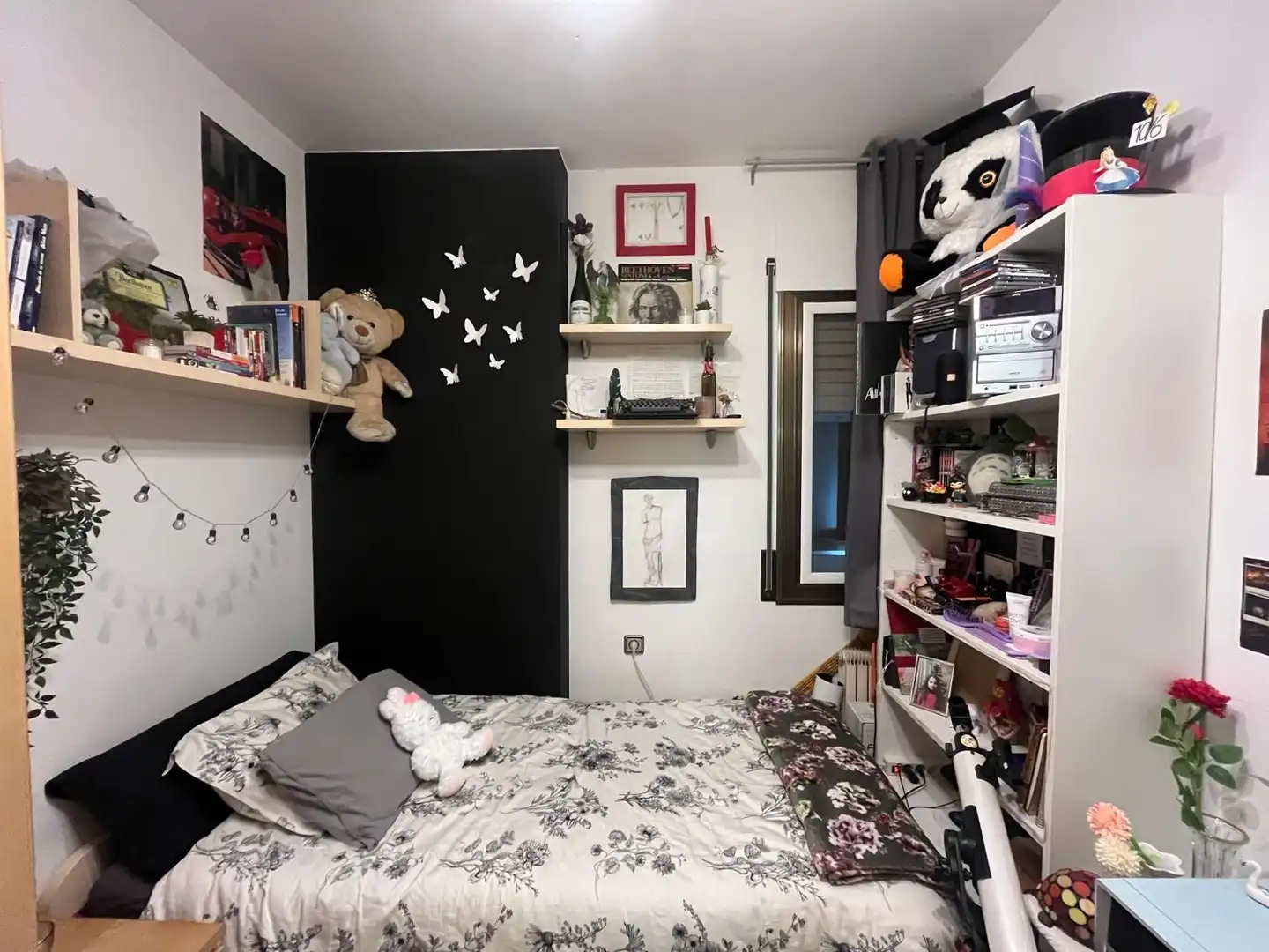 Schlafzimmer von Wohnung zum Verkauf in Barcelona mit Klimaanlage und Heizung