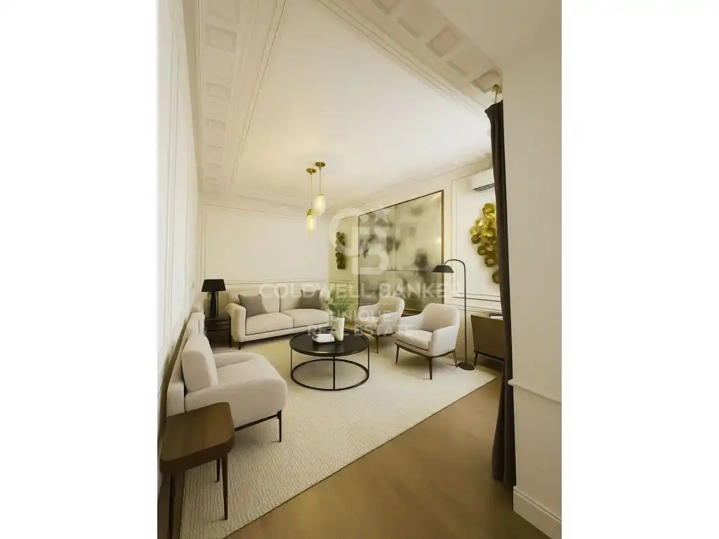 Sala de estar de Piso en venta en Madrid