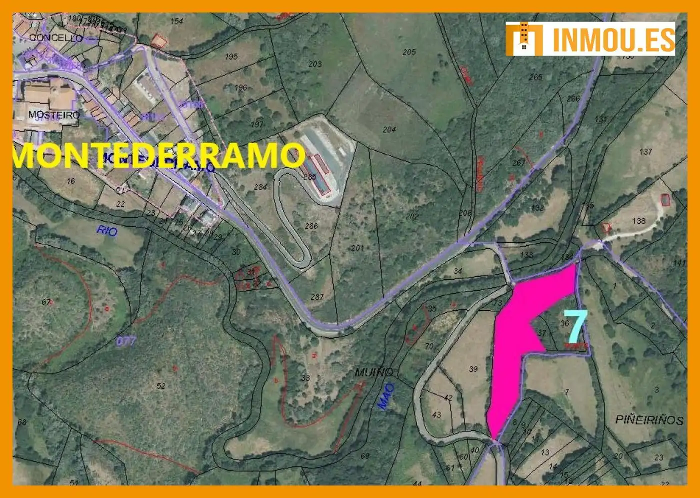 Terreno en venta en Montederramo