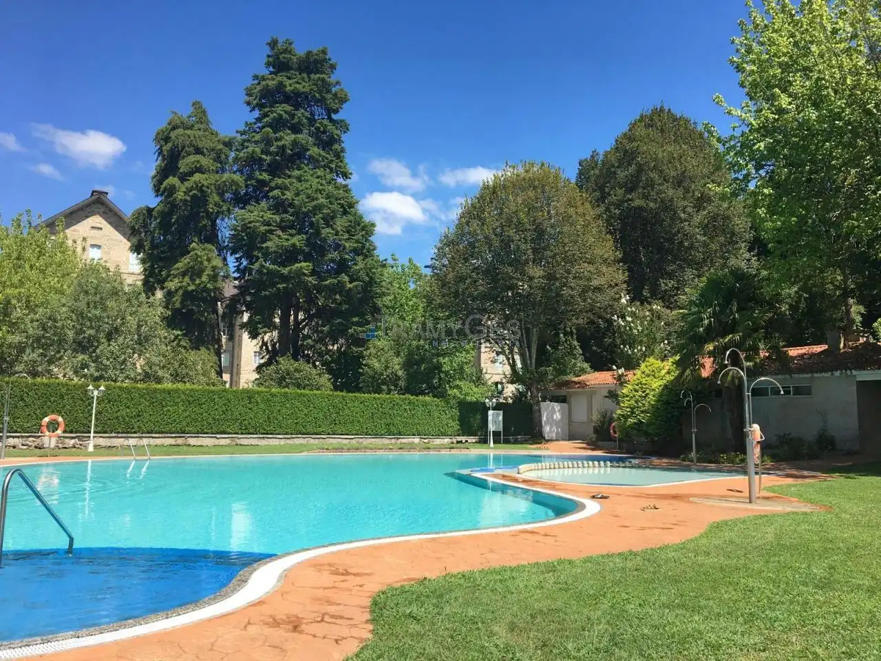 Piscina de Apartamento de alquiler en Mondariz-Balneario con Calefacción y Amueblado