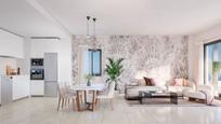 Sala d'estar de Àtic en venda en Benalmádena amb Aire condicionat, Jardí privat i Terrassa