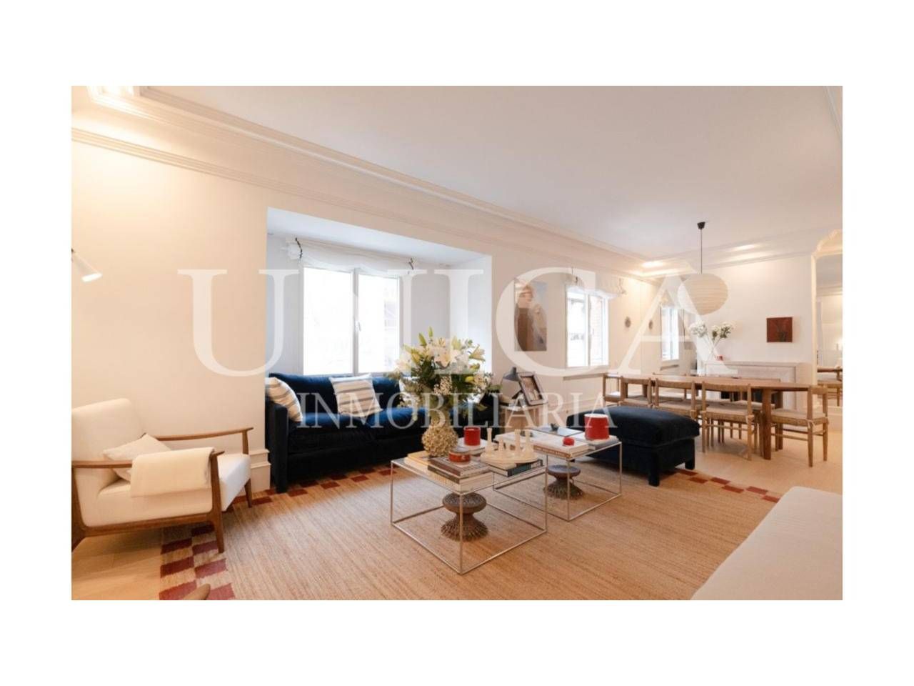 Living room of Flat for sale in  Madrid Capital  with Air Conditioner and Heating