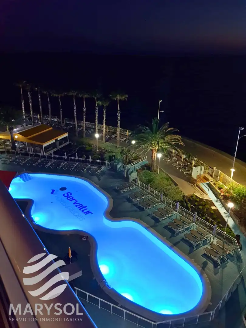 Swimming pool of Apartments for rent in Mogán  with Air Conditioner, Terrace and Furnished