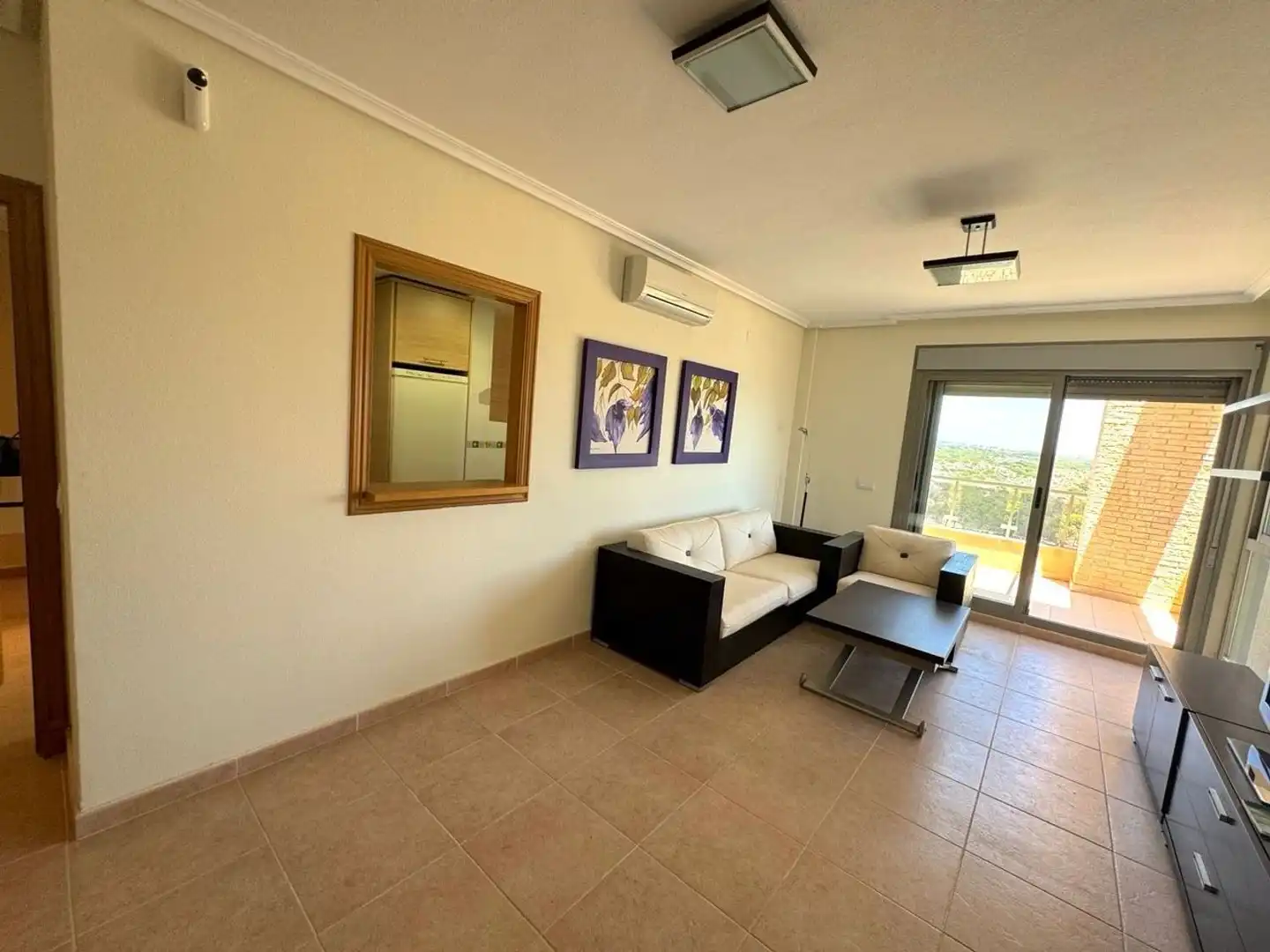 Sala de estar de Piso en venta en Guardamar del Segura con Aire acondicionado, Jardín privado y Terraza