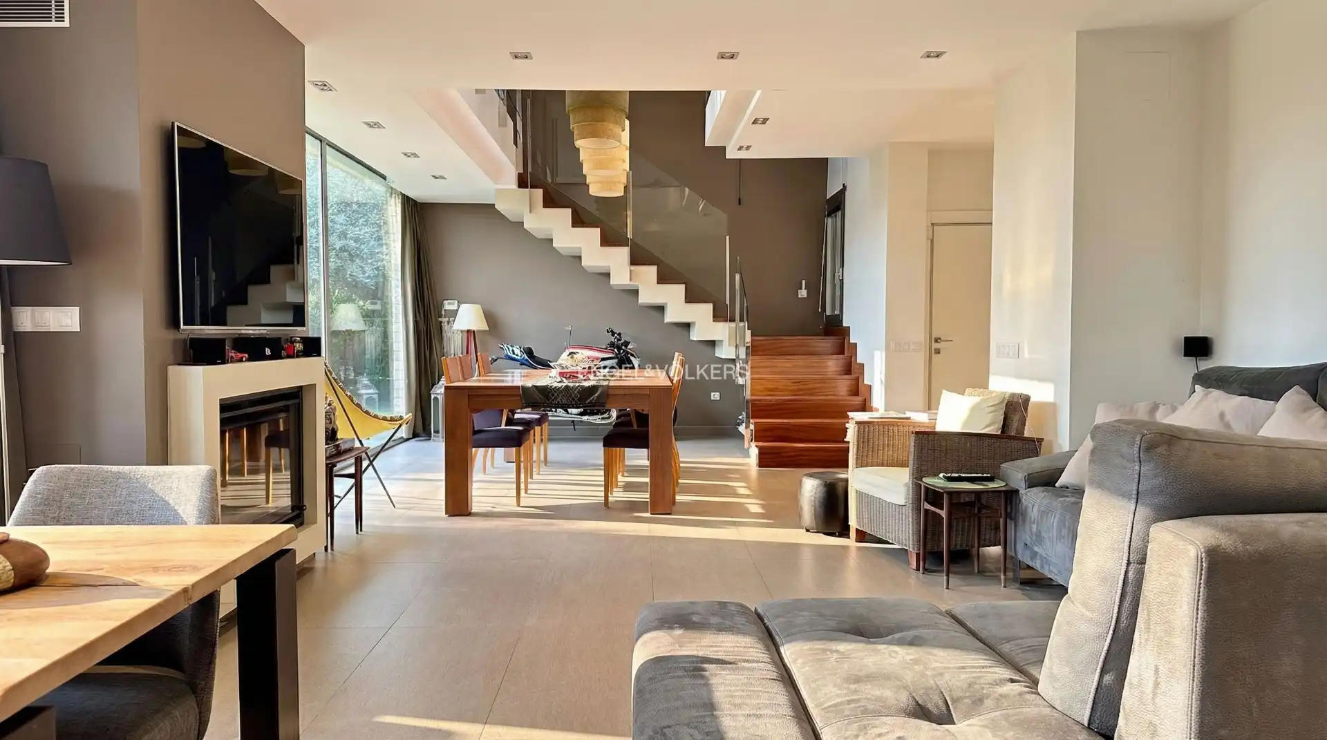 Sala de estar de Casa o chalet en venta en Cambrils con Aire acondicionado, Calefacción y Jardín privado