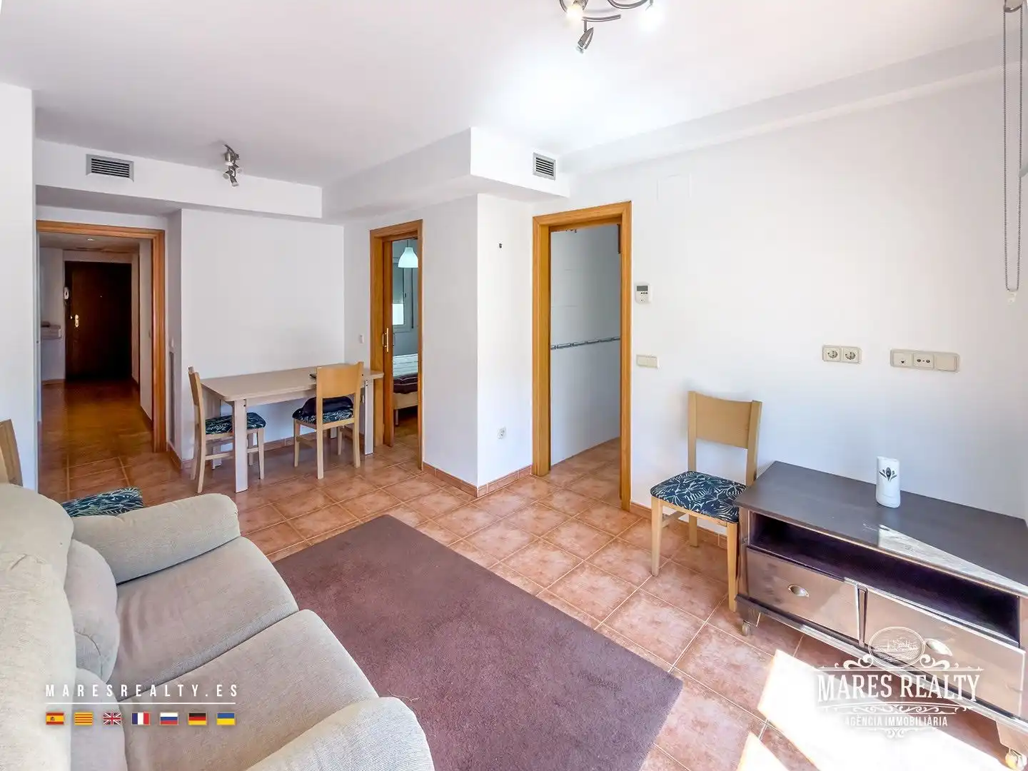Living room of Flat for sale in Blanes  with Air Conditioner and Heating
