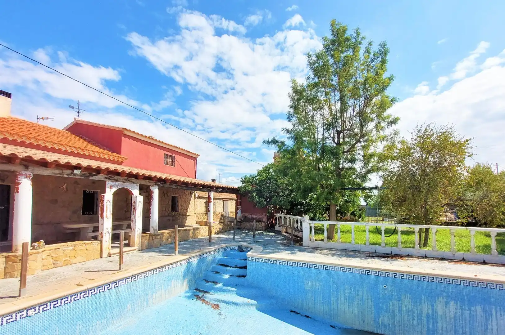 Swimming pool of Country homes for sale in Lorca  with Private garden and Furnished