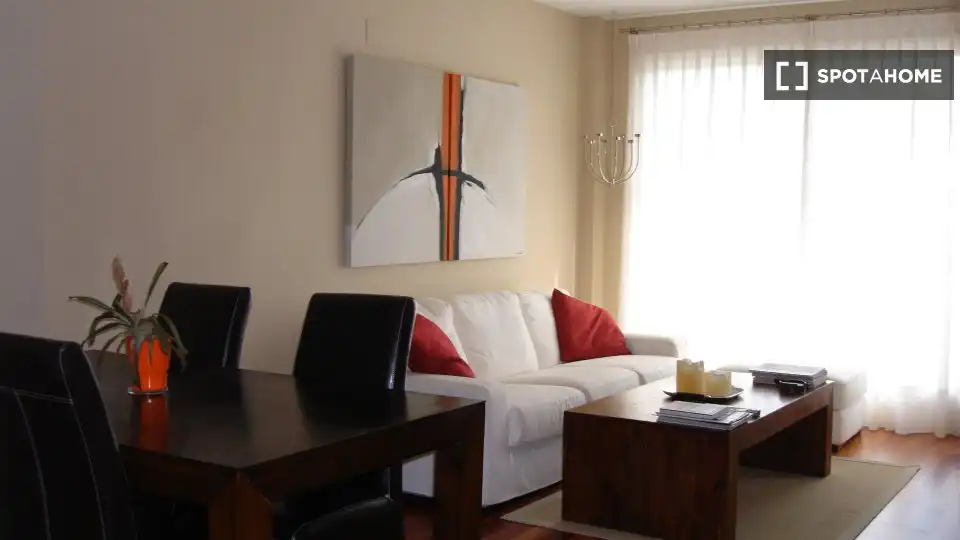 Sala de estar de Piso de alquiler en Bétera con Aire acondicionado, Calefacción y Amueblado