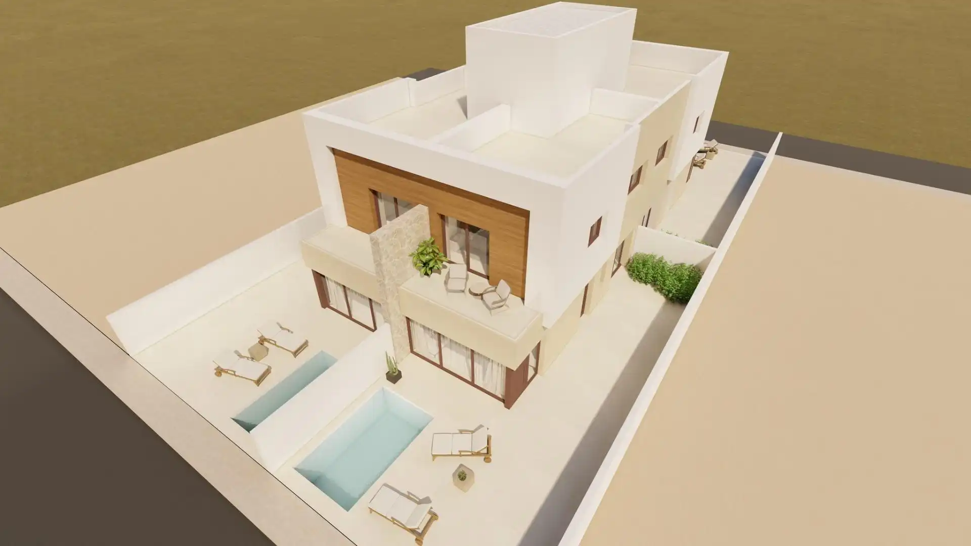 Dúplex con piscina en venta en Santiago de la Ribera, imagen 2