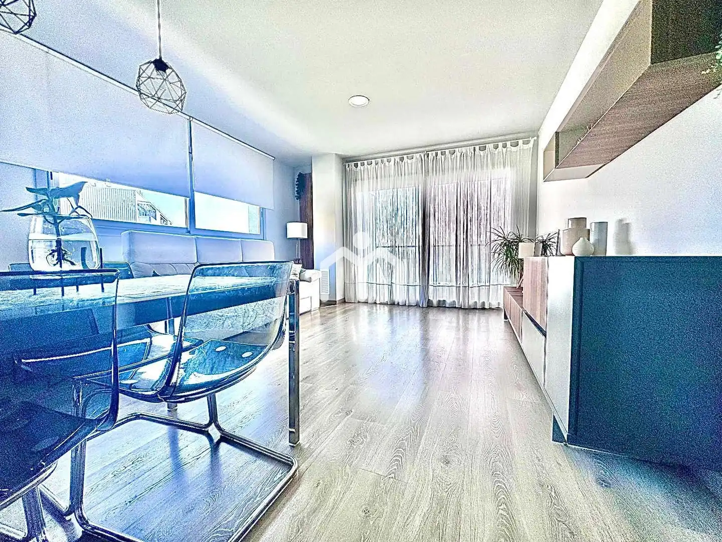 Sala de estar de Piso en venta en Badalona con Aire acondicionado, Calefacción y Terraza