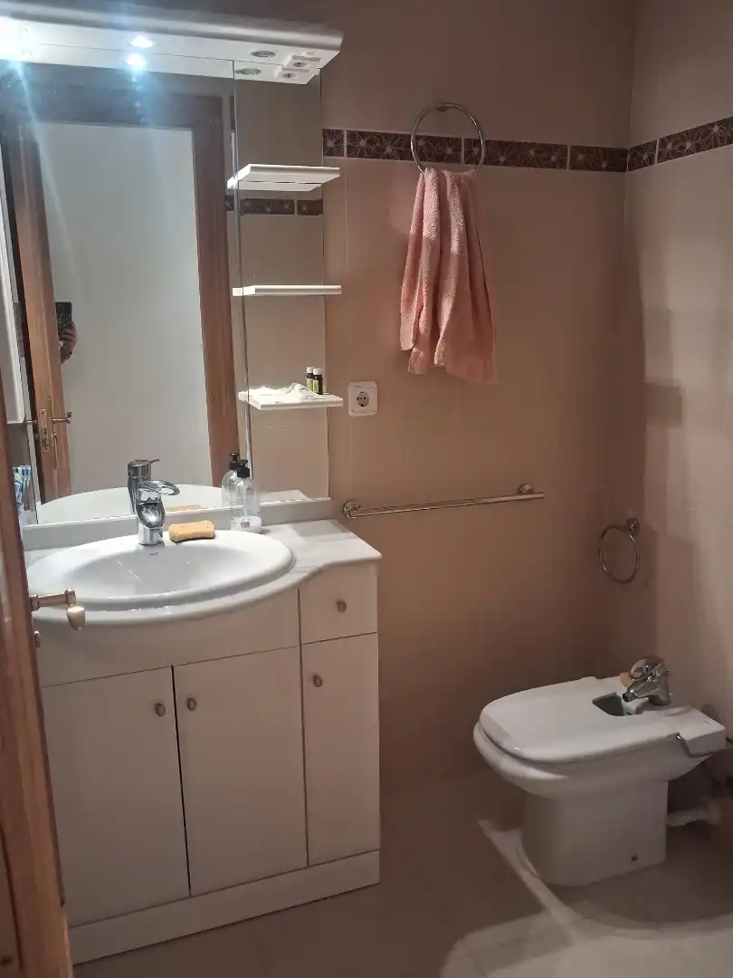 Badezimmer von Wohnung zur Miete in Benicarló mit Möbliert und Balkon