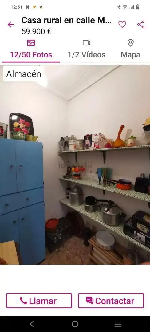 Cocina de Finca rústica en venta en Albalatillo, Huesca