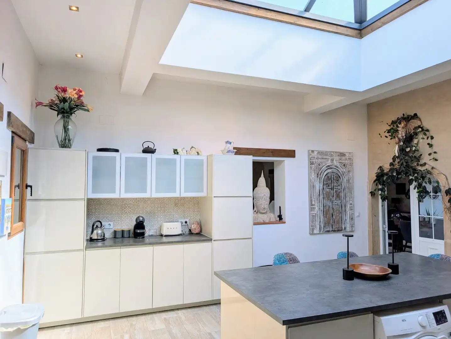 Cocina de Finca rústica en venta en Jávea / Xàbia con Aire acondicionado