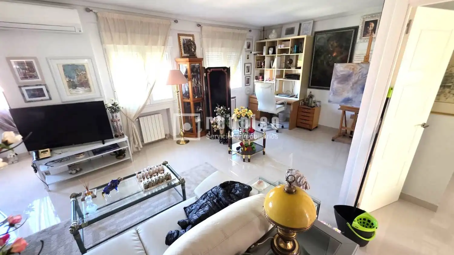 Sala de estar de Piso en venta en Madrid con Aire acondicionado, Calefacción y Terraza