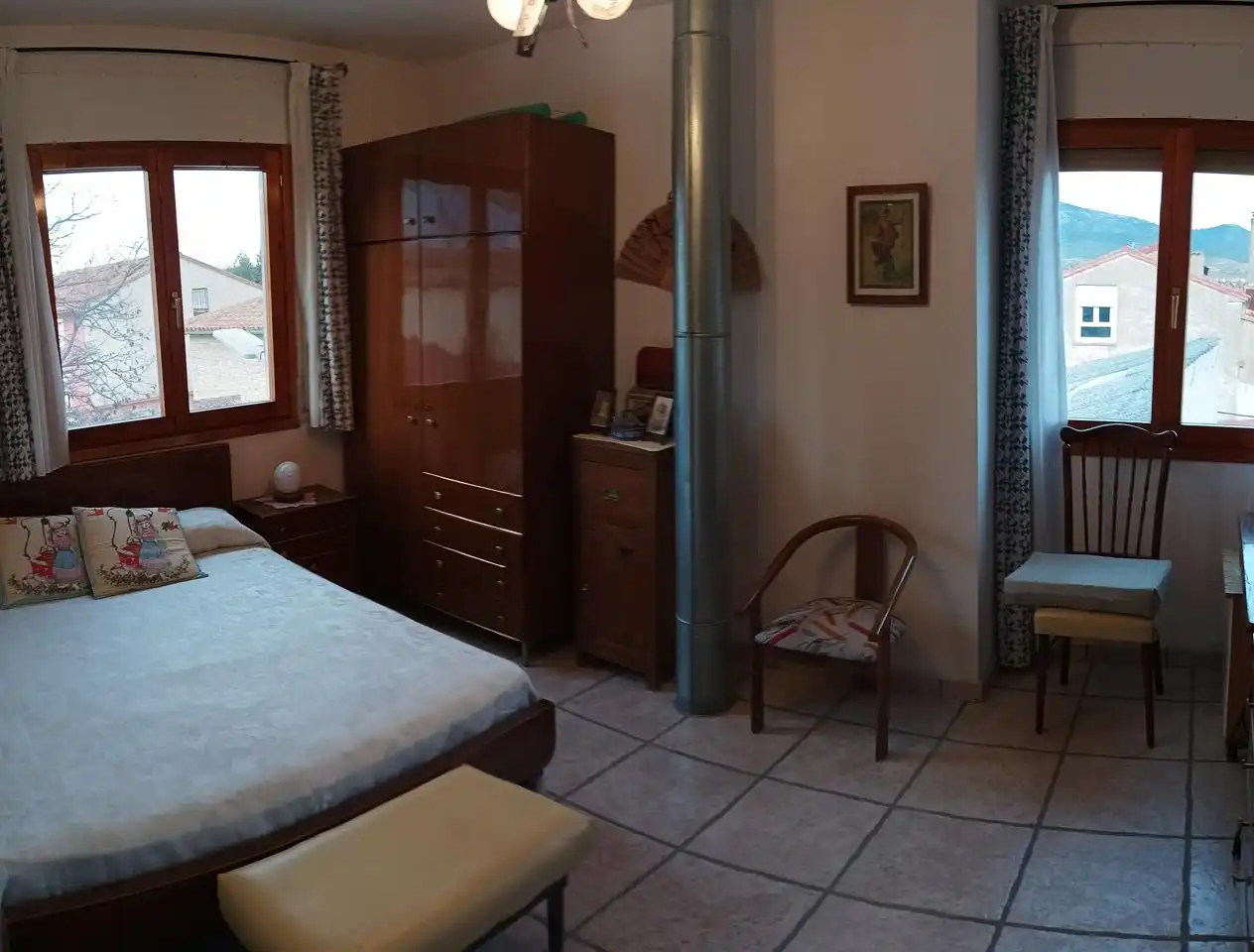 Bedroom of Houses for sale in Belmonte de Gracián  with Private garden and Terrace