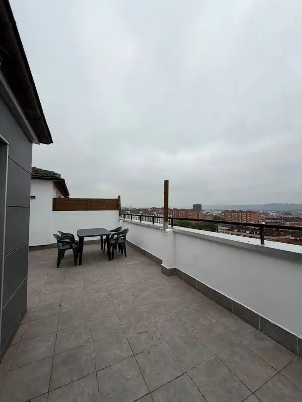 Terrasse von Wohnung zur Miete in Gijón  mit Heizung und Terrasse