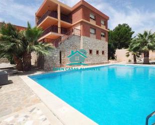 Swimming pool of House or chalet for sale in Alicante / Alacant  with Heating, Private garden and Terrace