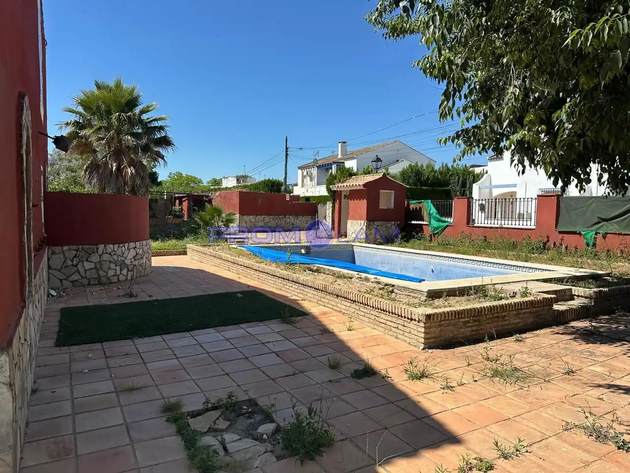 Piscina de Casa o chalet en venta en Almensilla con Jardín privado, Terraza y Piscina