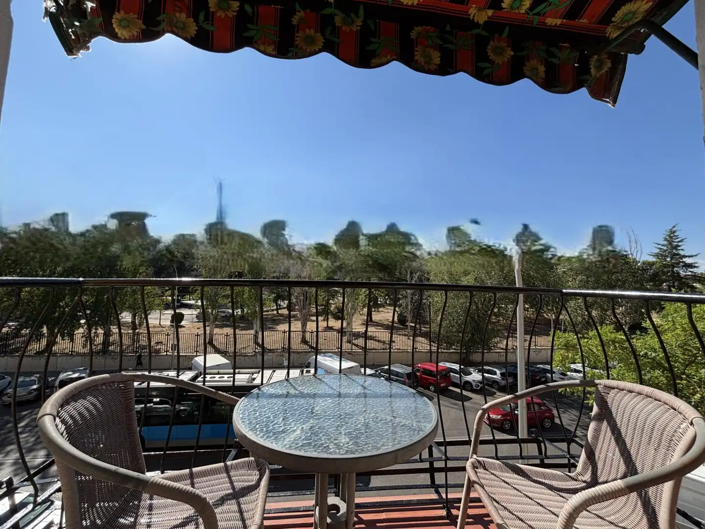 Terrace of Flat for rent in Madrid  with Heating, Terrace and Alarm