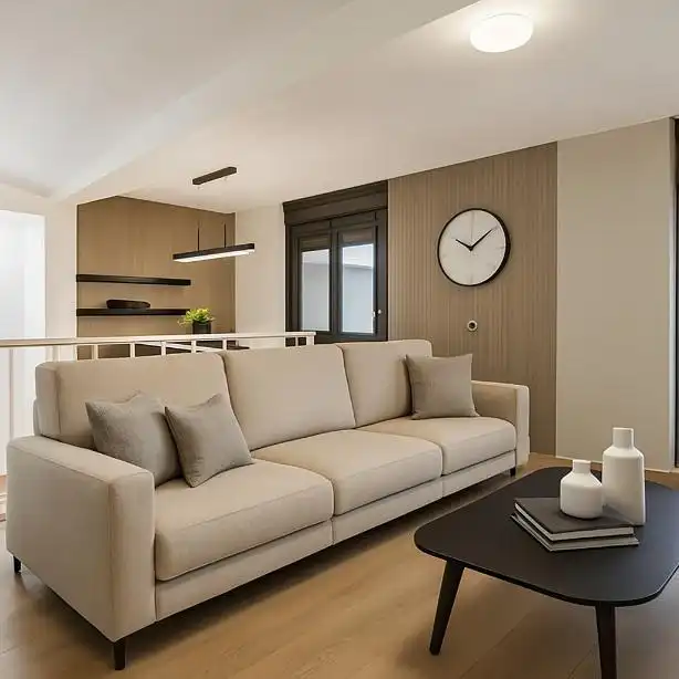 Sala d'estar de Dúplex en venda en Valle de Elorz / Elortzibar amb Calefacció, Terrassa i Traster