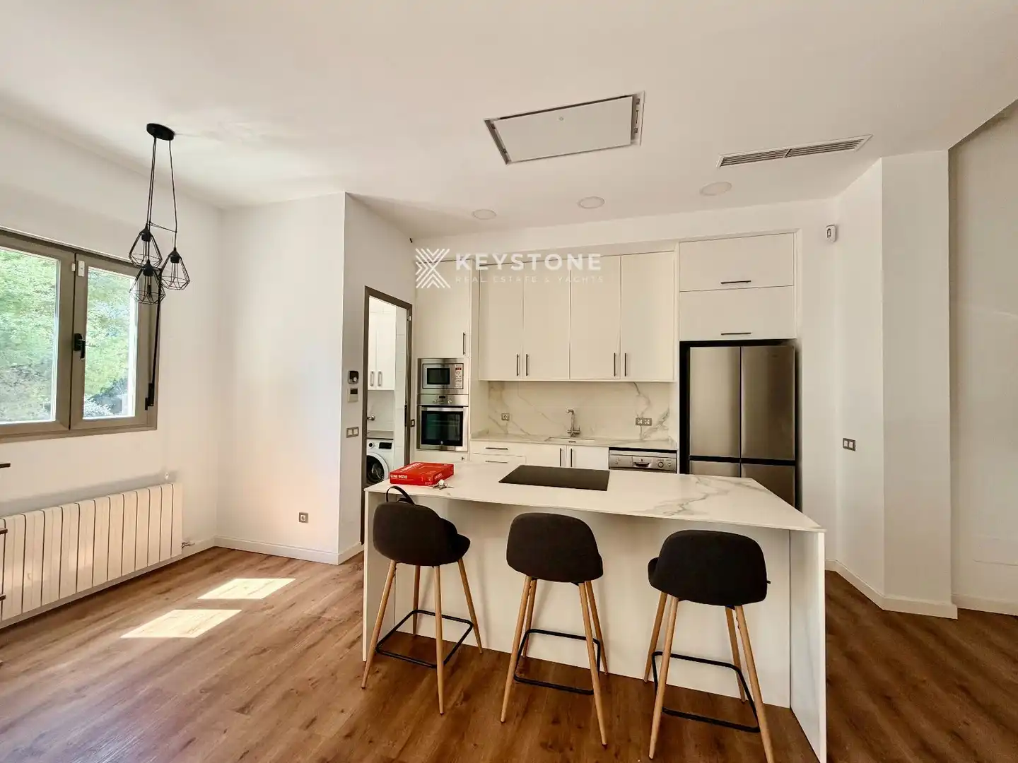 Cuina de Pis de lloguer en  Palma de Mallorca amb Aire condicionat, Calefacció i Terrassa