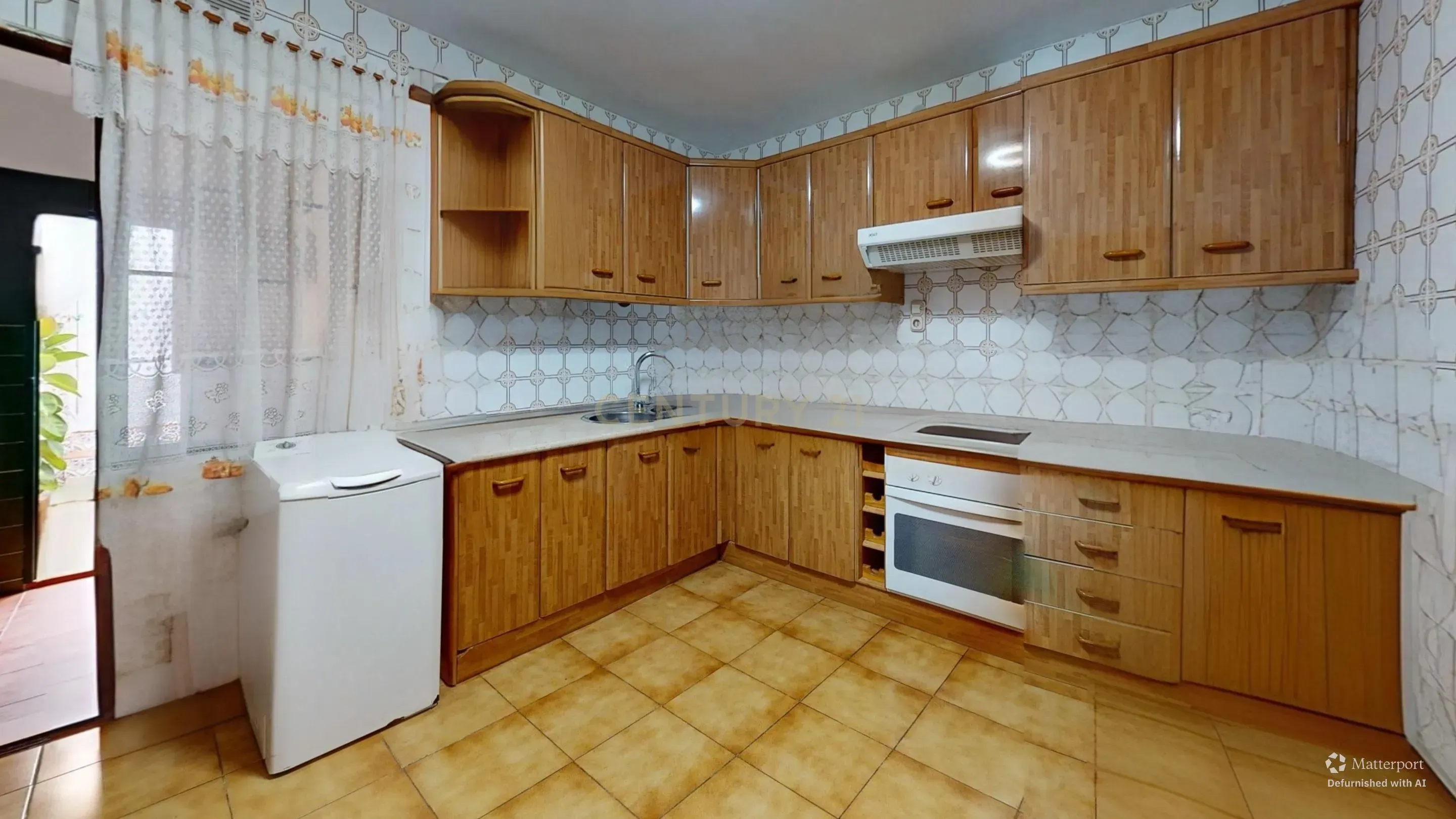 Kitchen of House or chalet for sale in Málaga Capital  with Storage room, Washing machine and TV