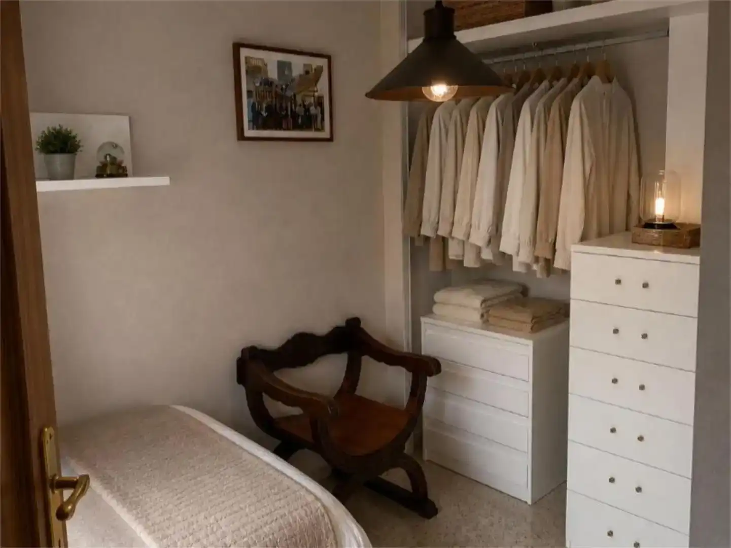 Bedroom of Flat for sale in  Granada Capital